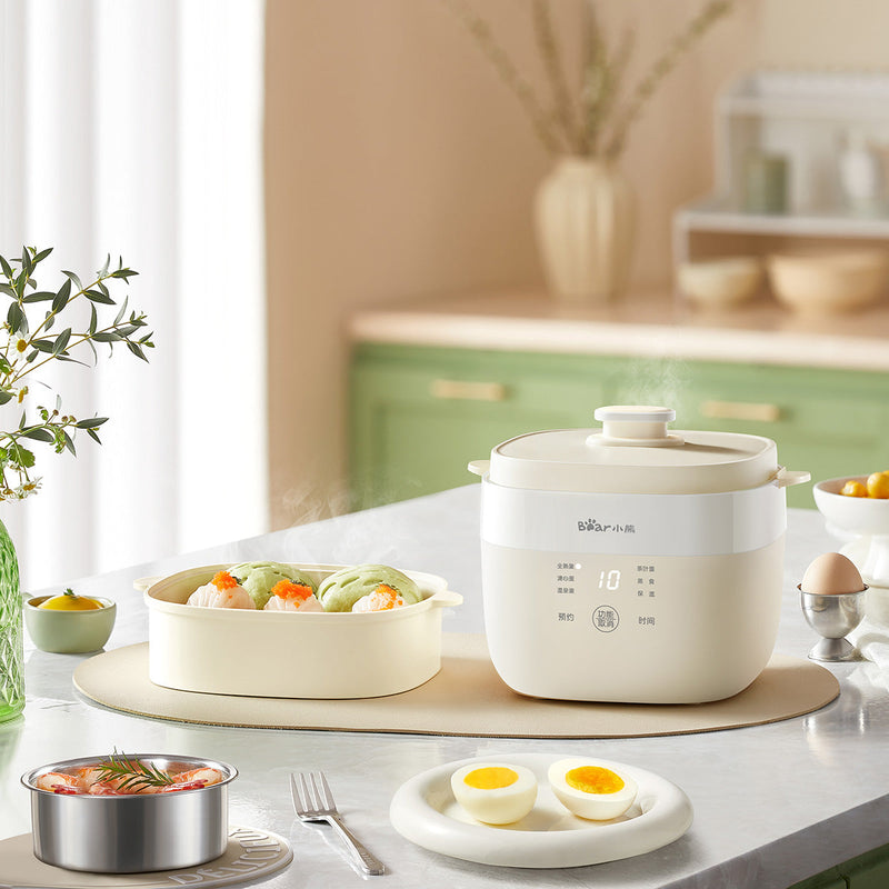 Bear 2-Tier 10-Egg Food Steamer ZDQ-T10Y2