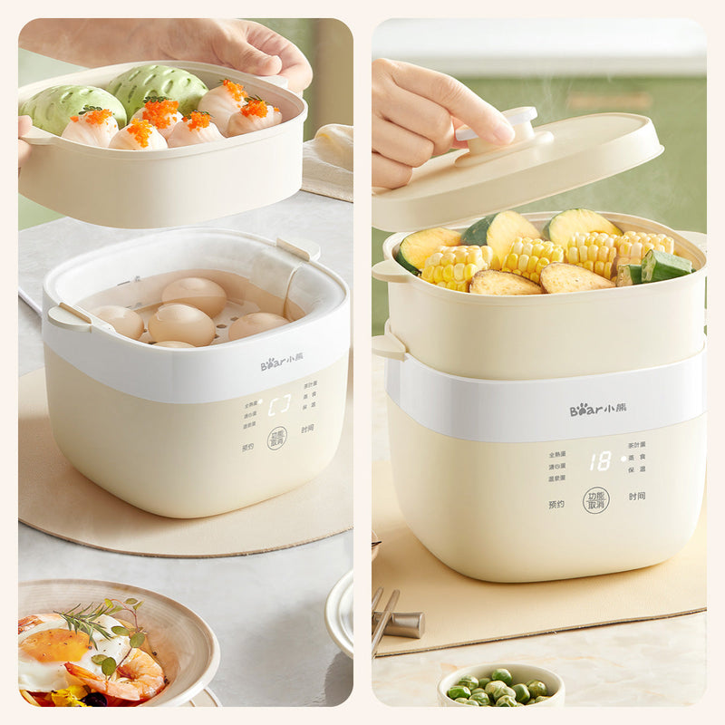 Bear 2-Tier 10-Egg Food Steamer ZDQ-T10Y2