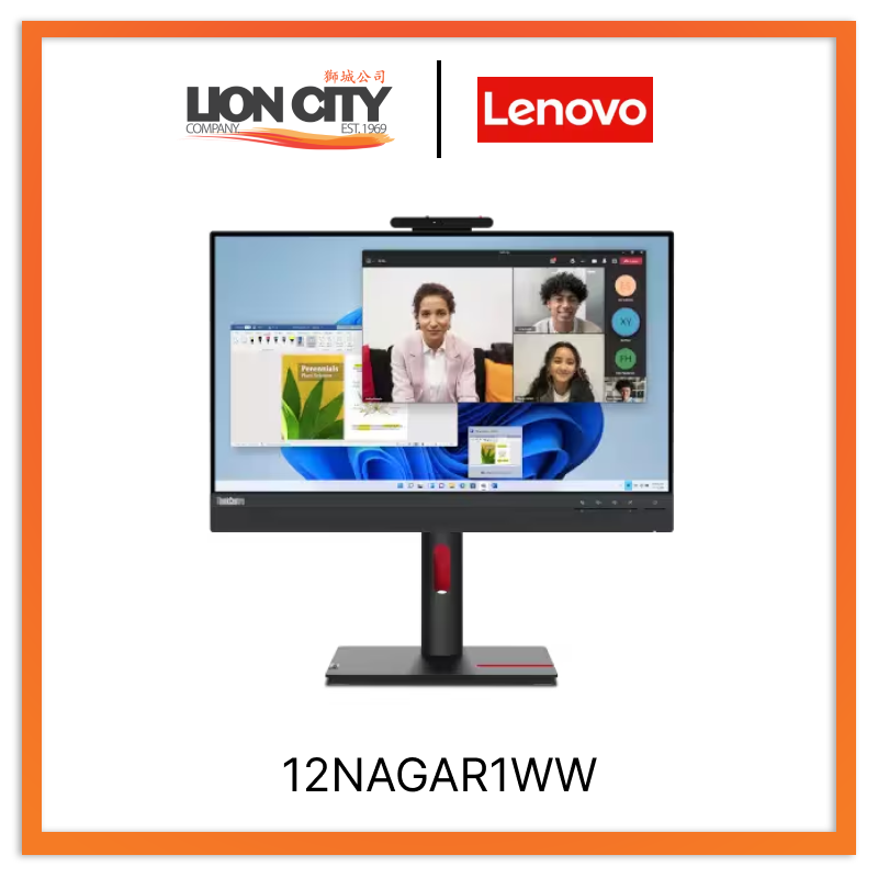 Lenovo ThinkVision TIO24 Gen5 non touch 23.8-inch Monitor 12NAGAR1WW