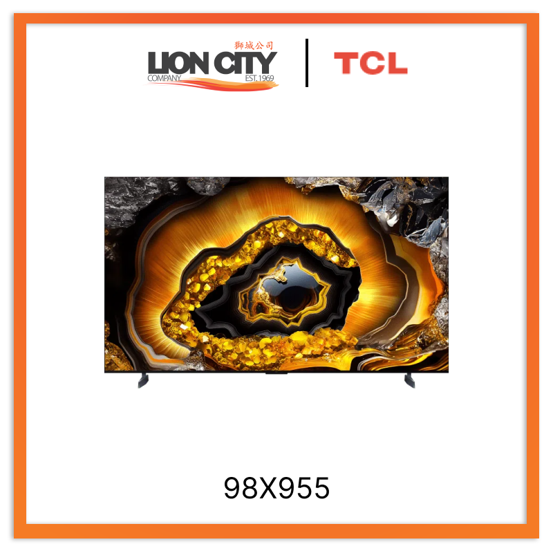 TCL 98X955 98" Premium QD-Mini LED 4K TV