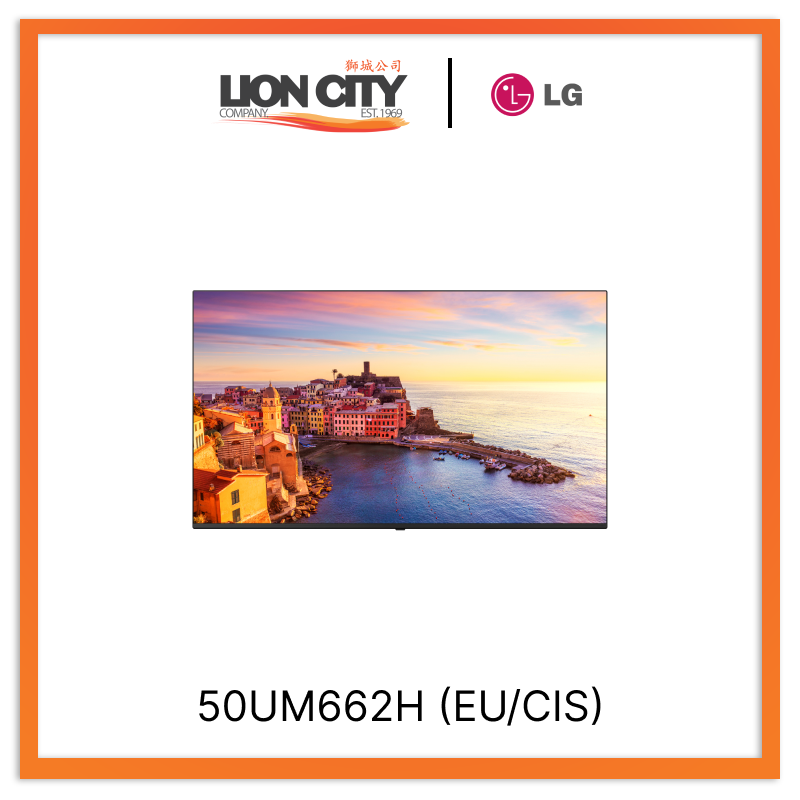 LG 50UM662H (EU/CIS) 50" 4K UHD TV with Pro:Centric "Contact for Price"