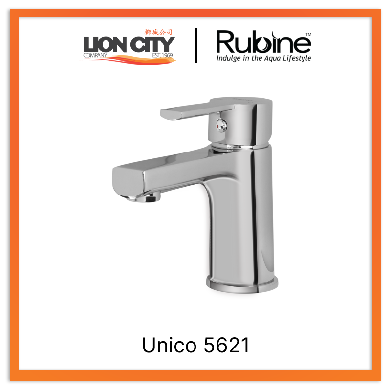 Rubine Unico 5621 Basin Mixer