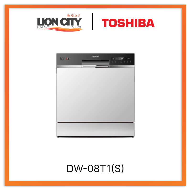 Toshiba DW-08T1(S) Table Top Dishwasher