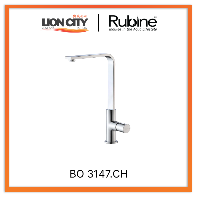 Rubine Sink Mixer BO 3147.CH Chrome