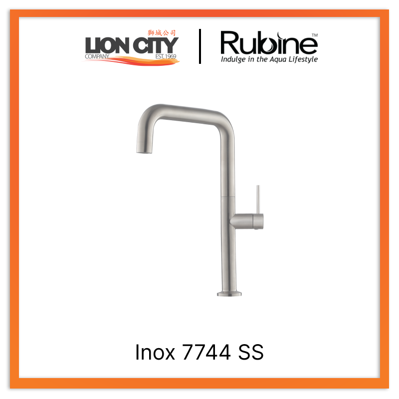 Rubine Inox 7744 SS Sink Mixer/ Cold Tap