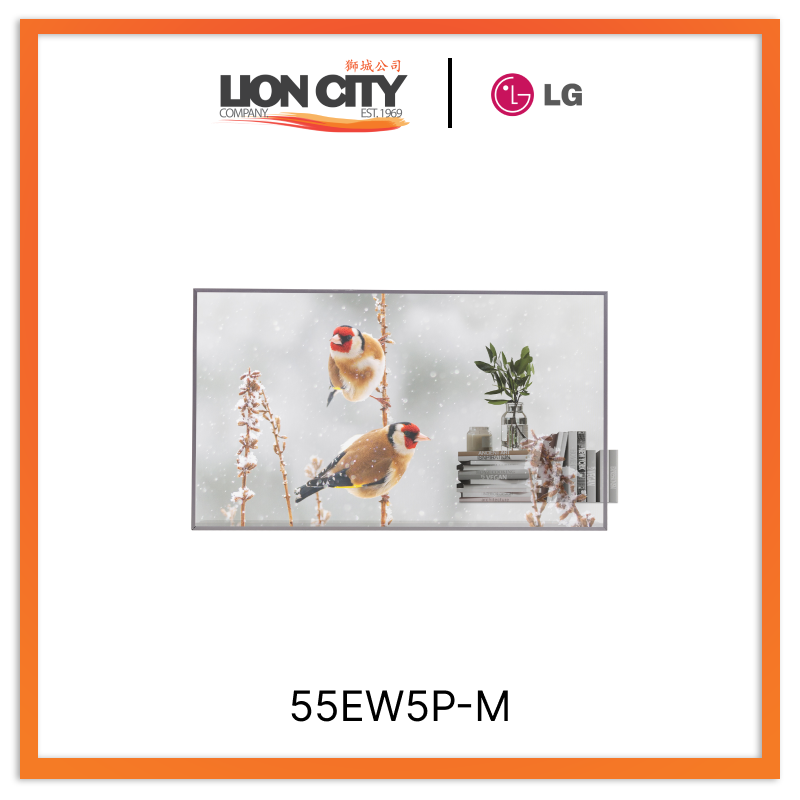 LG 55EW5P-M 55" Transparent OLED Signage "Contact for Price"