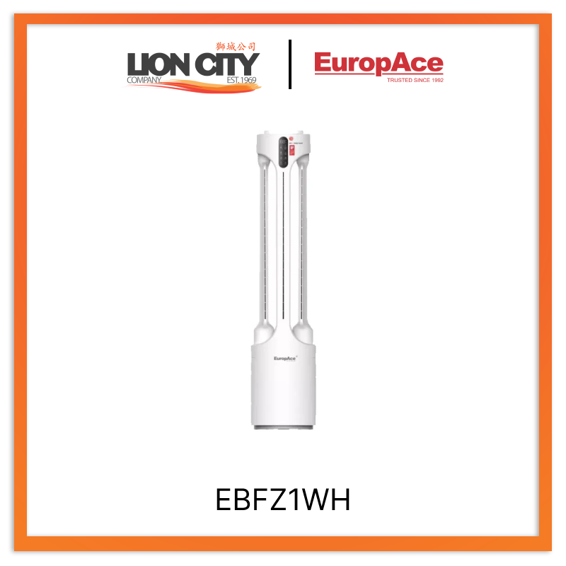 Europace EBFZ1WH Dual Wings Air Purifying Bladeless Fan