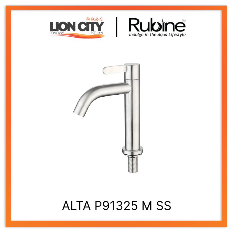 Rubine ALTA P91325 M SS Basin Tap