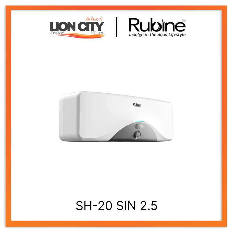 Rubine SH-20 SIN 2.5 20L Storage Water Heater