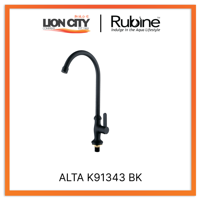 Rubine Sink Tab ALTA K91343 BK