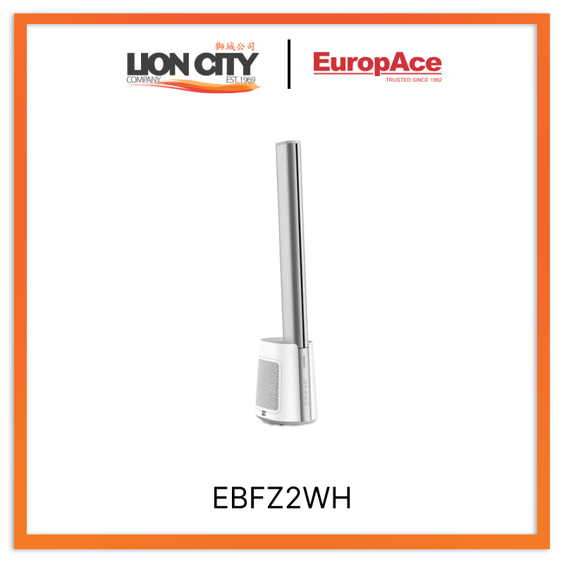 Europace EBFZ2WH Slim Bladeless Fan