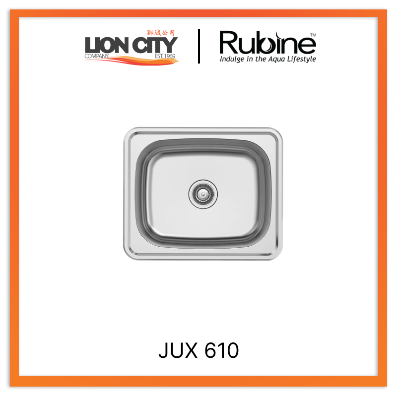 Rubine Kitchen Sink Jumbo JUX610
