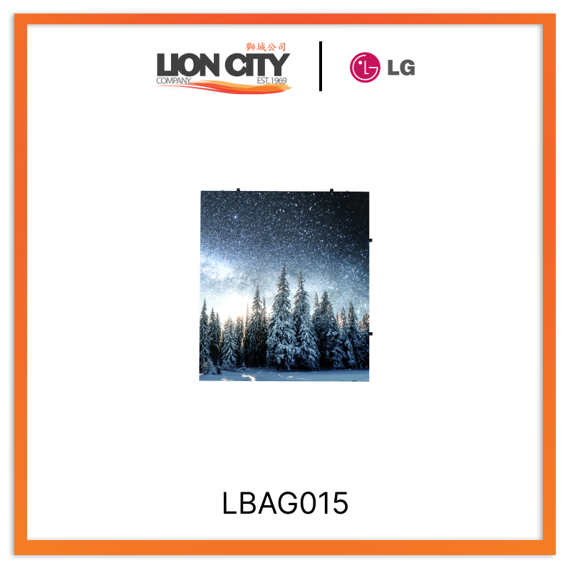 LG LBAG015 Virtual Production Micro LED Signage "Contact for Price"