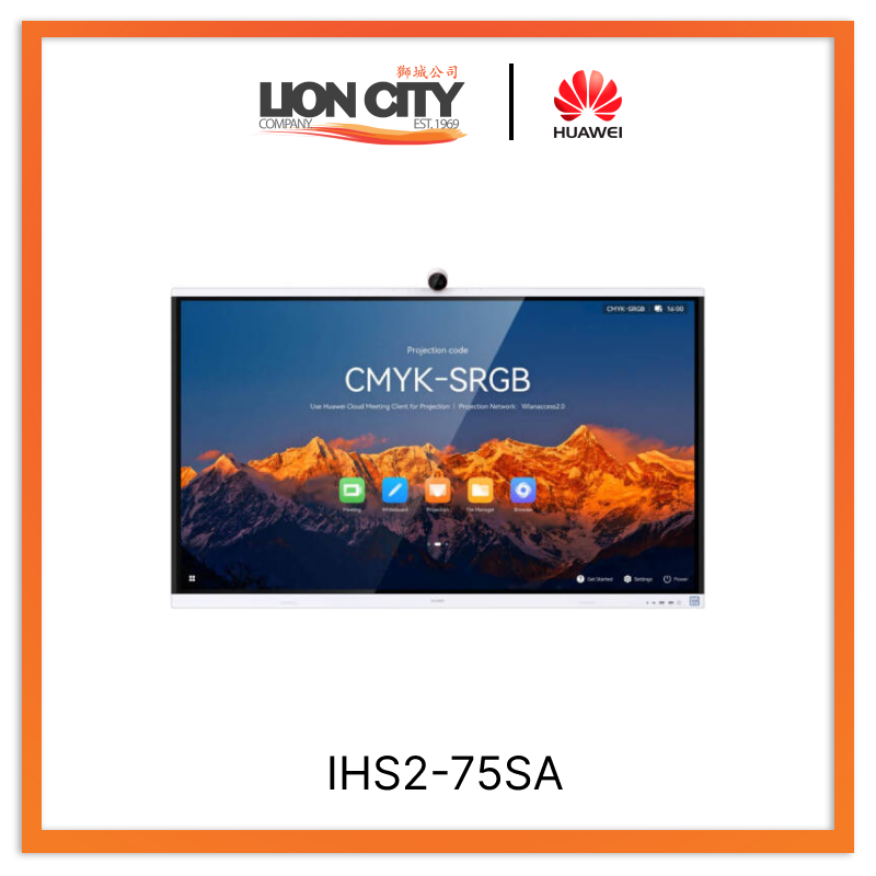 HUAWEI IdeaHub S2,IHS2-75SA,Intelligent Collaboration Device 75-inch infrared screen