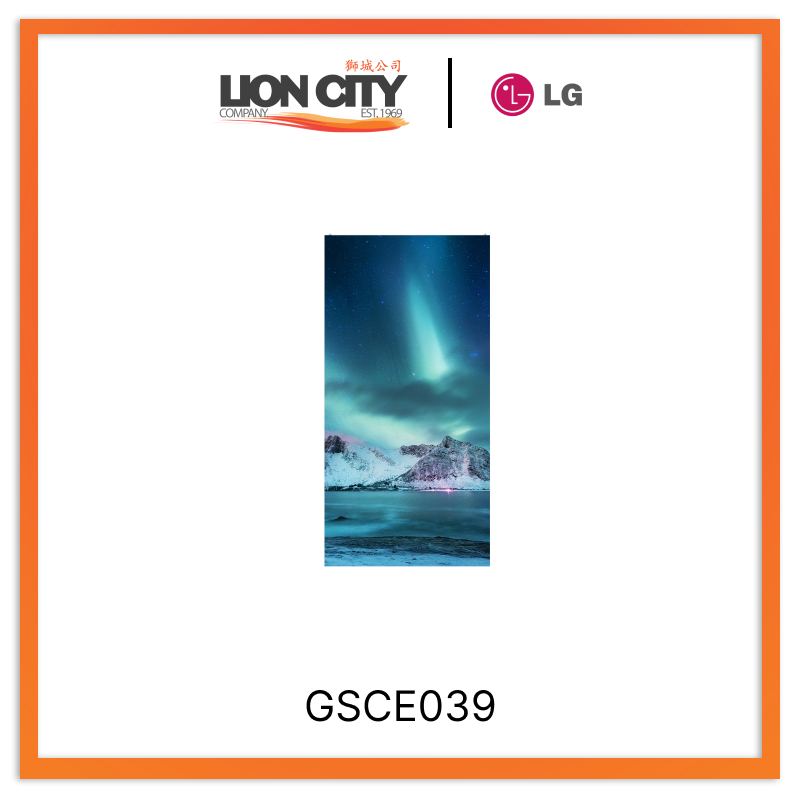 LG GSCE039 Virtual Production LED Signage "Contact for Price"