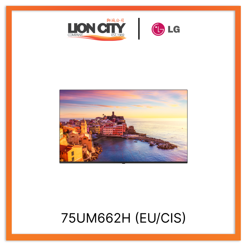 LG 75UM662H 75" (EU/CIS) 4K UHD TV with Pro:Centric "Contact for Price"