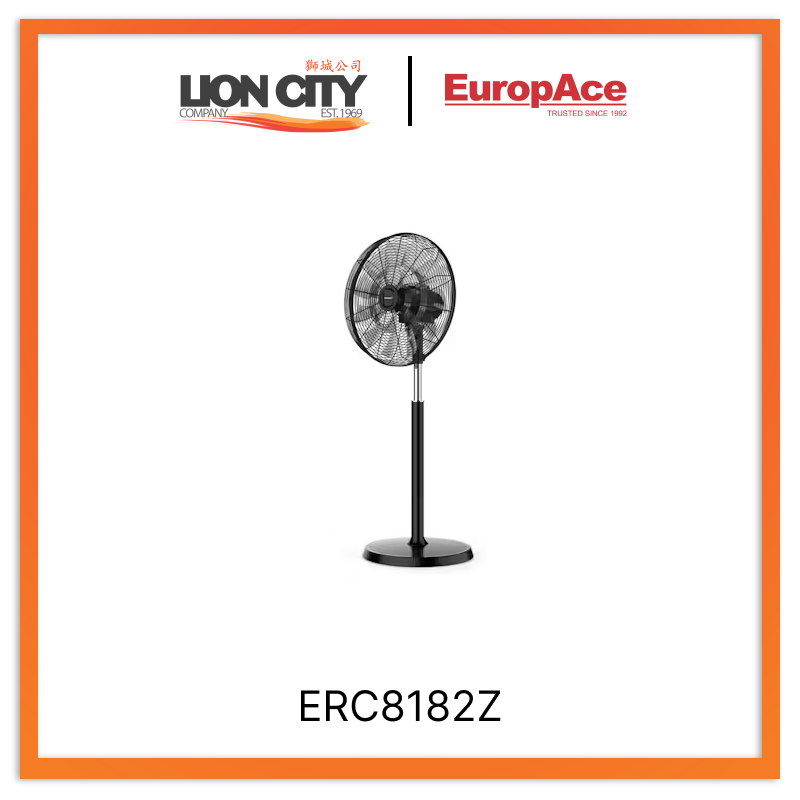 Europace ERC8182Z 18' DC Circulator Stand Fan