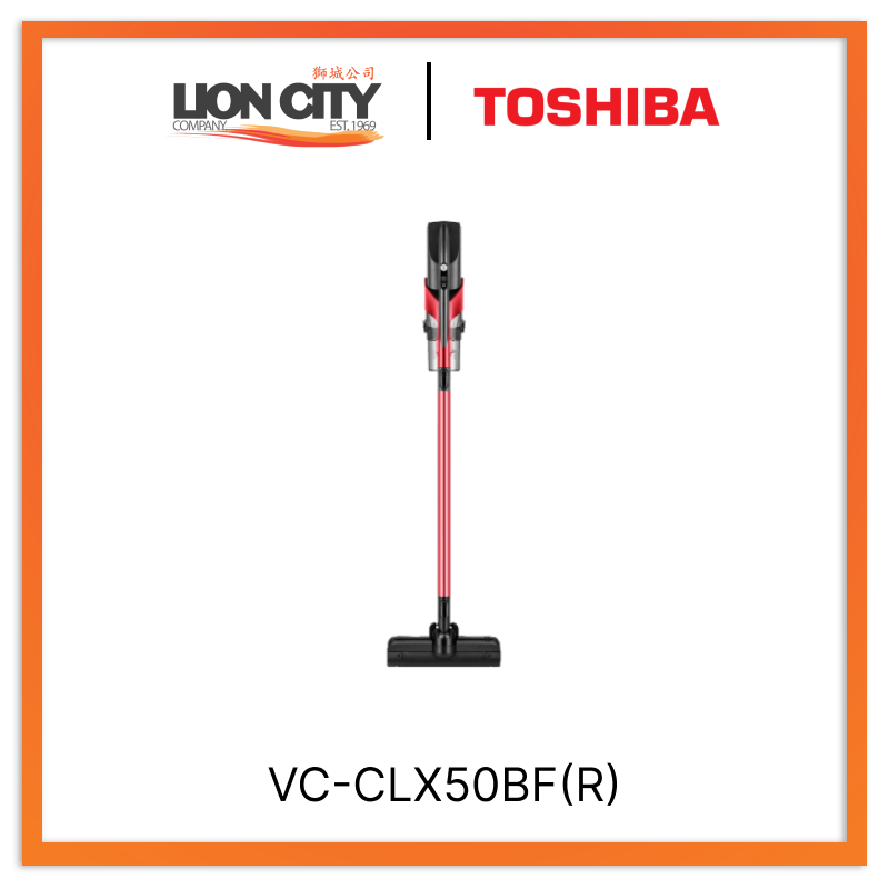 Toshiba VC-CLX50BF(R) All-in-one Lightweight Cordless Vacuum Cleaner