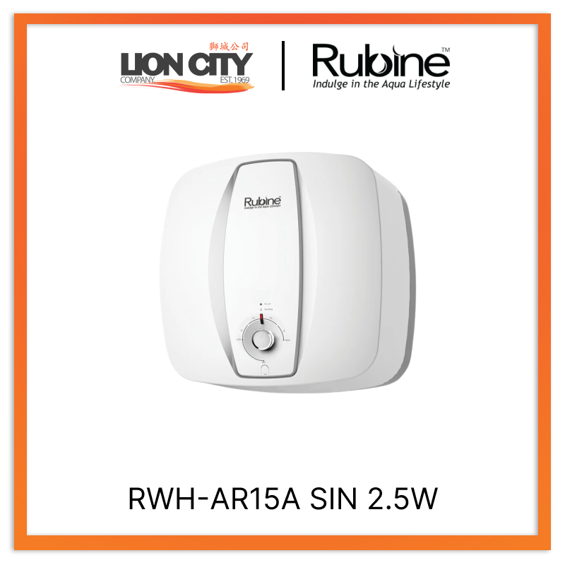Rubine RWH-AR15A SIN 2.5W 15L Storage Water Heater - Lion City Company