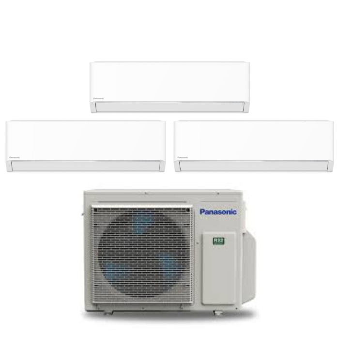 Panasonic System 3 Multi‑Split Air Conditioner 2x9000‑1x12000 BTU