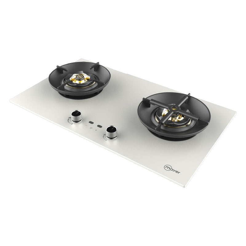 Mayer 78cm 2 Burners Glass Gas Hob MMGH278HI