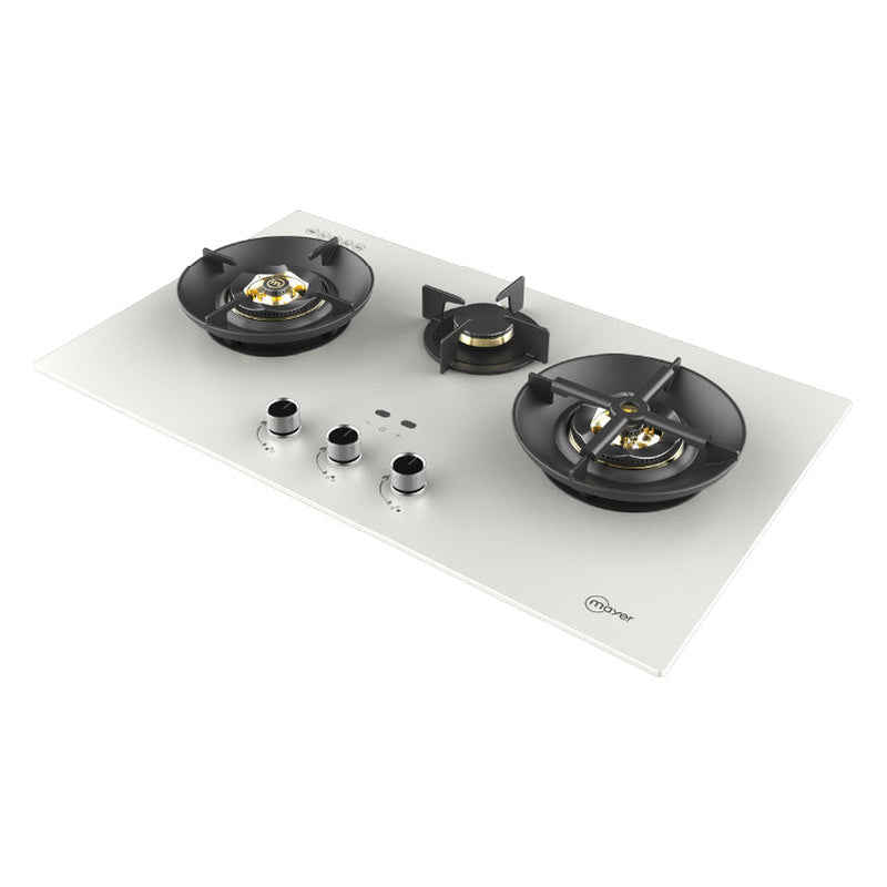 Mayer 88cm 3 Burner Glass Gas Hob MMGH388HI