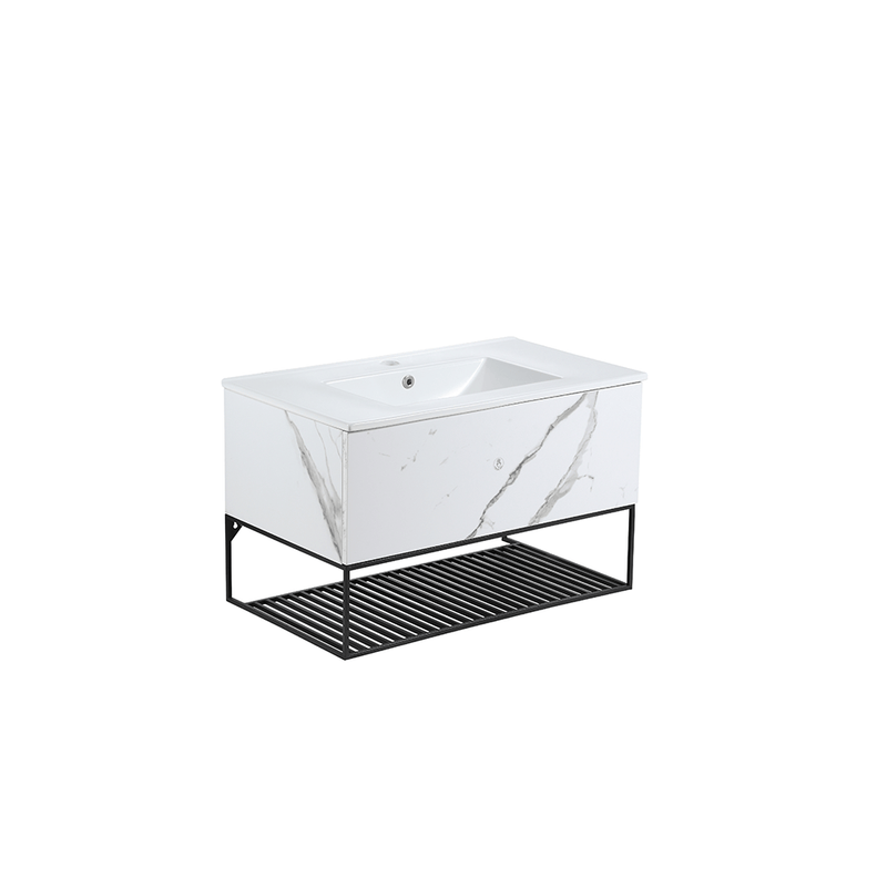 Rubine ARMONIA 80cm Press-To-Open Vanity Cabinet