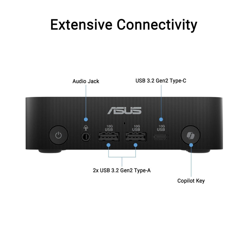 ASUS ExpertCenter PN55-S70020NL Ryzen AI 7 445 Mini PC