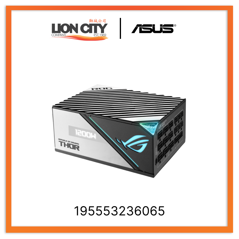 Asus ROG-THOR-1200P2-GAMING 195553236065 Power Supply