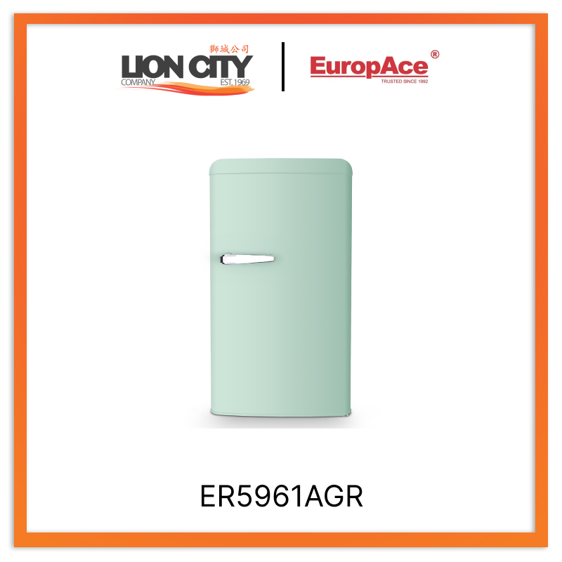 Europace ER5961AGR Retro Fridge 83L ER5961AGN