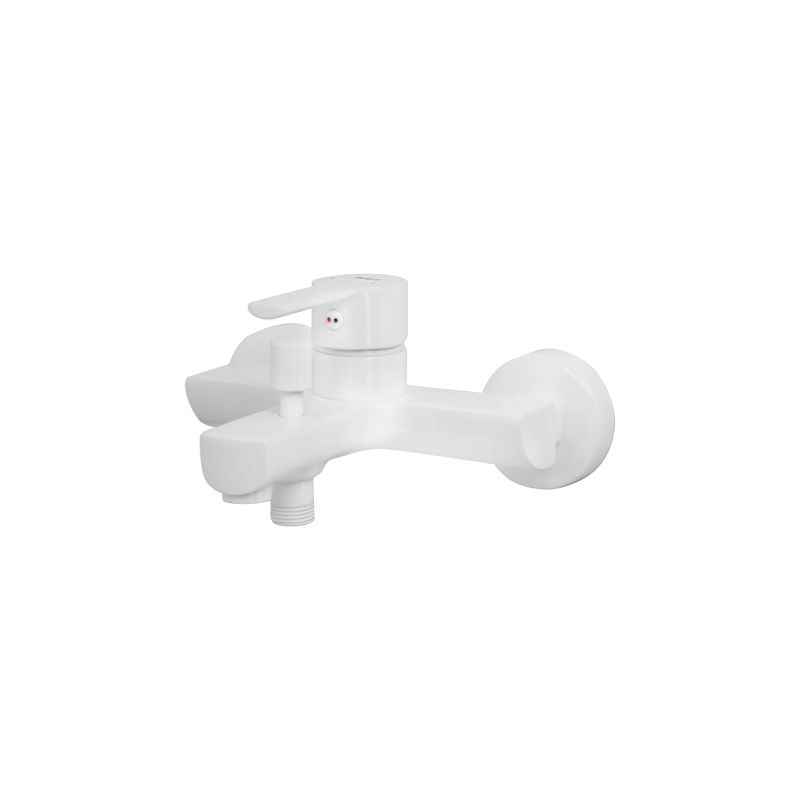 Rubine Unico 5661 WH Bath Mixer White