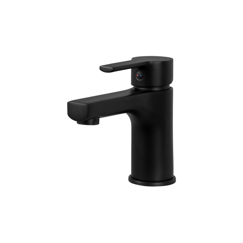 Rubine Unico 5621 BK Basin Mixer Matt Black