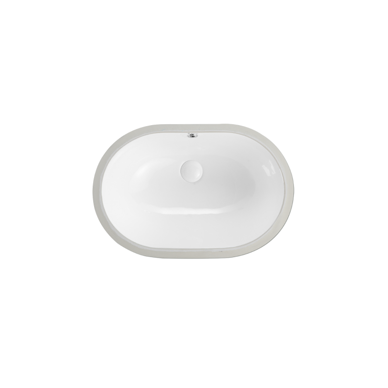 Rubine NUE R58 Undermount Oval Ceramic Basin