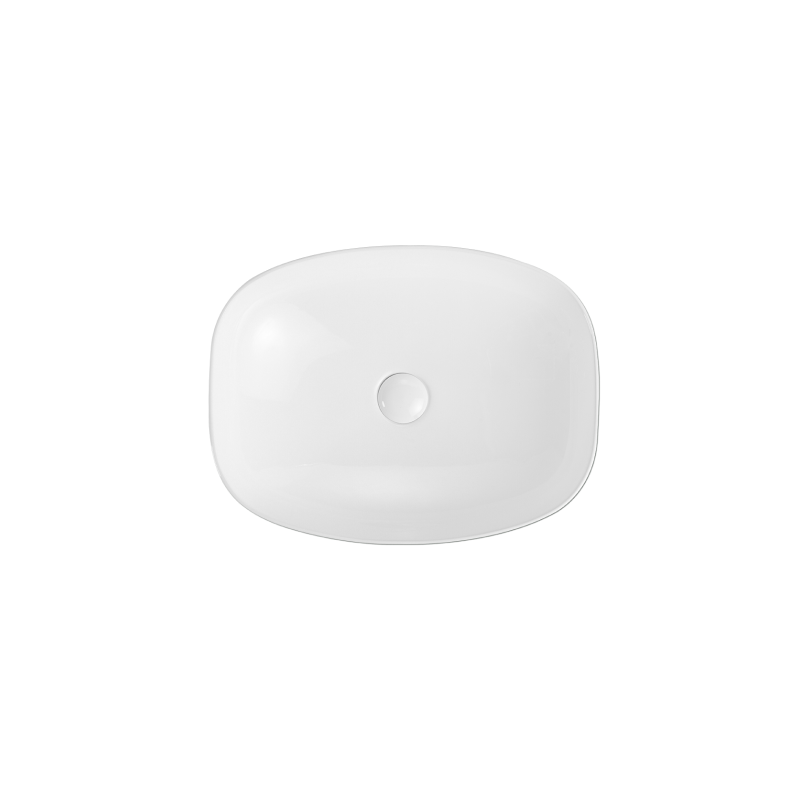 Rubine QTRO 50 Countertop Rectangular Ceramic Basin