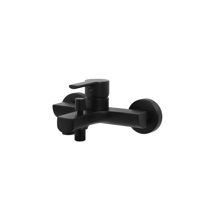 Rubine Unico 5661 BK Bath Mixer Matt Black