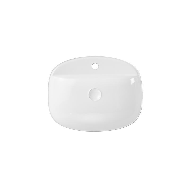 Rubine EVEA 50M Countertop Rectangular Ceramic Basin
