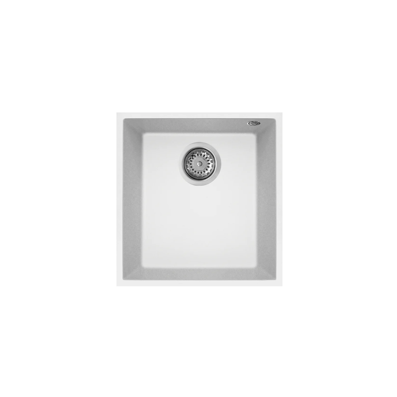 Rubine 1 Bowl Undermount Granite Kitchen Sink MEQ 810-38U WH