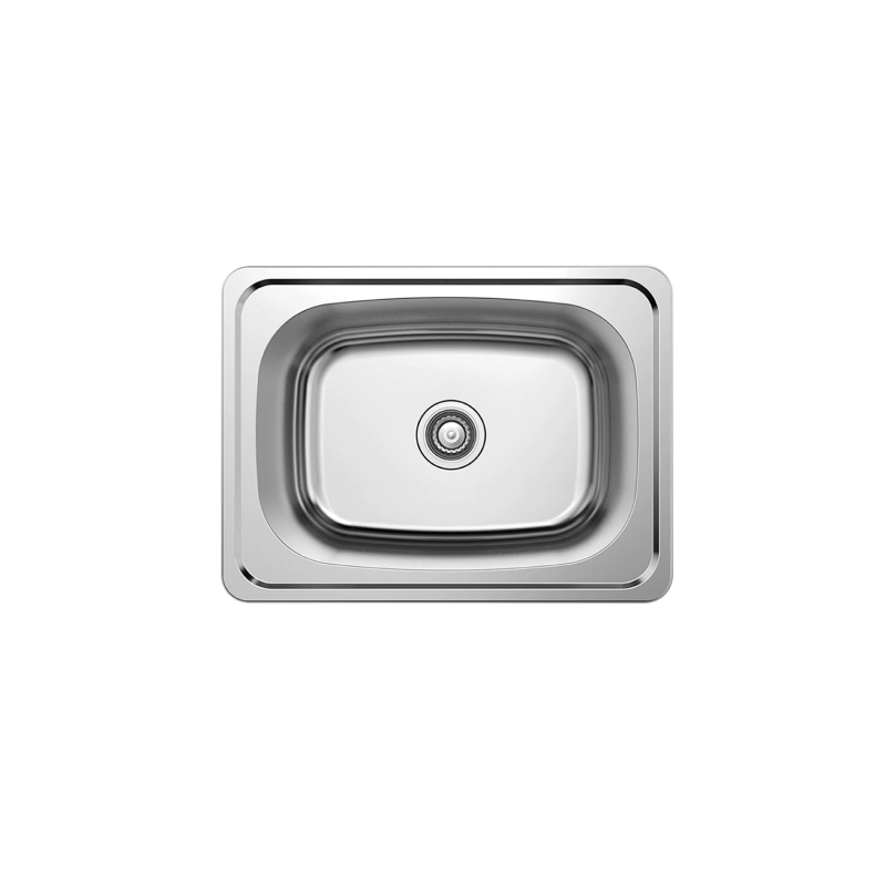 Rubine 1 Bowl Inset Stainless Steel Kitchen Sink DUX 610