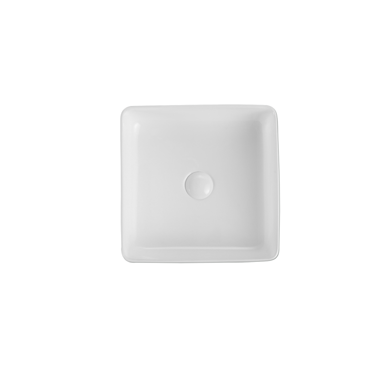 Rubine SQ 36 Countertop Square Ceramic Basin