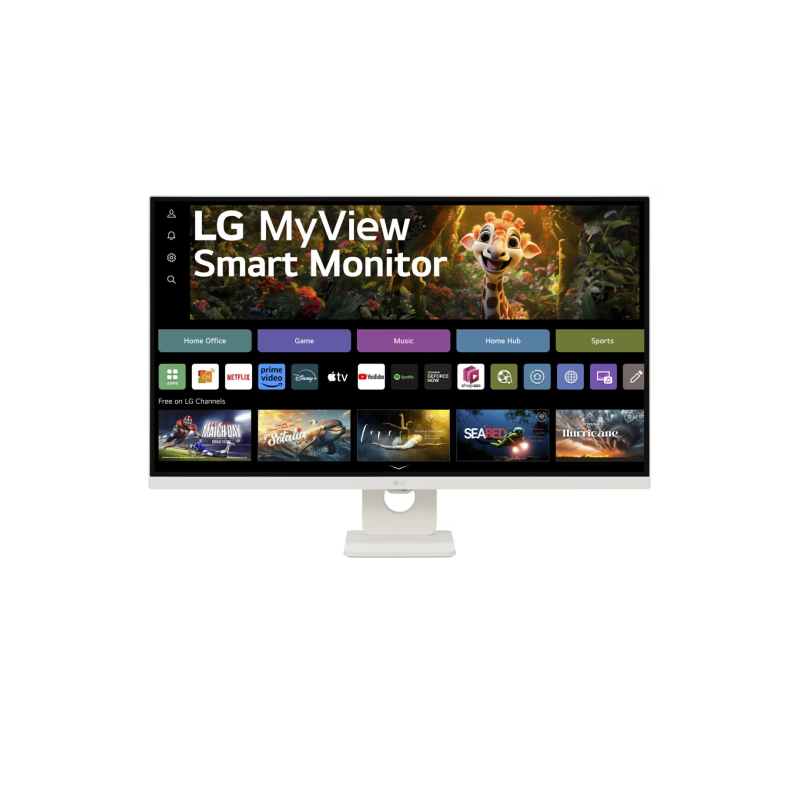 LG 32SR73U-W MyView Smart Monitor 32” 4K UHD VA with webOS