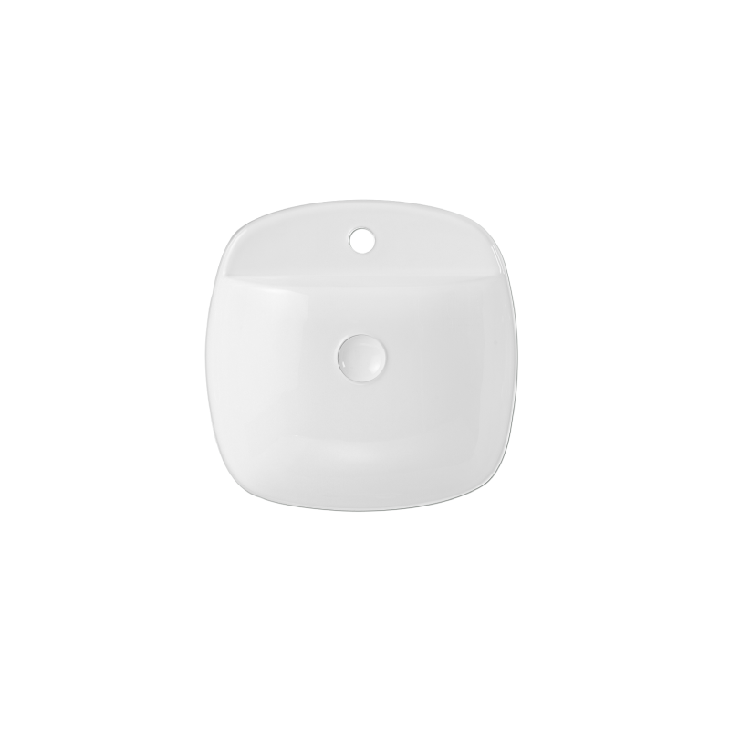 Rubine SQ 42M Countertop Round Ceramic Basin