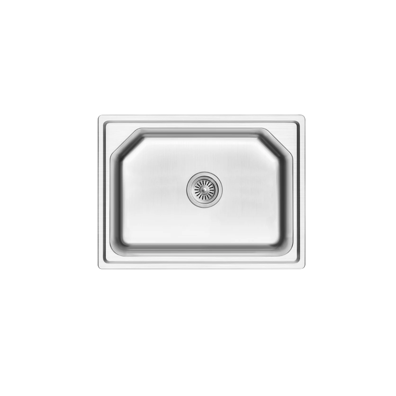 Rubine 1 Bowl Inset Stainless Steel Kitchen Sink ZEX 810-58