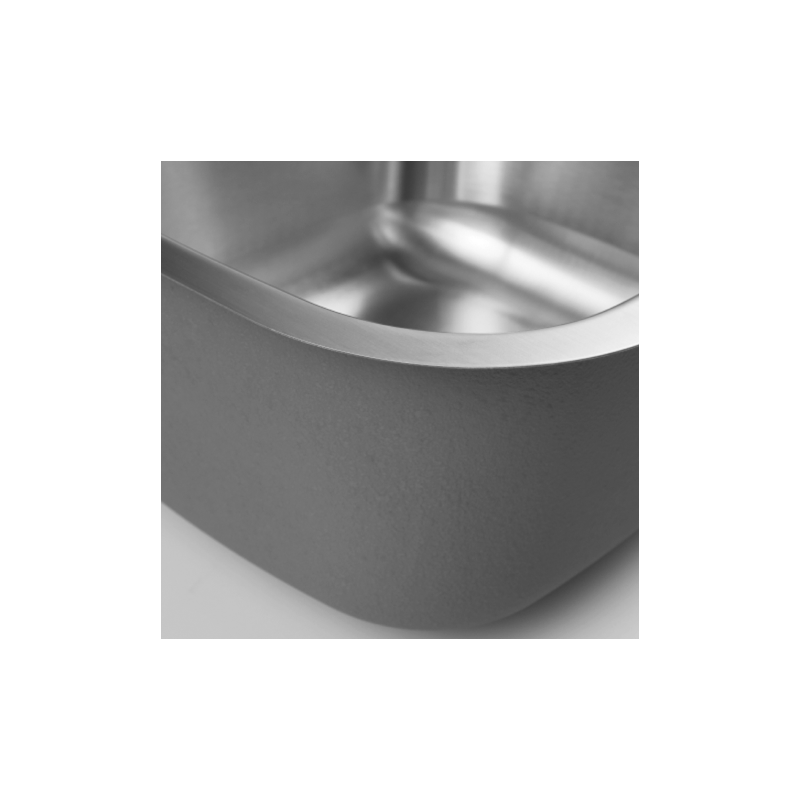 Rubine 1½ Bowl Inset Stainless Steel Kitchen Sink ZEX 850