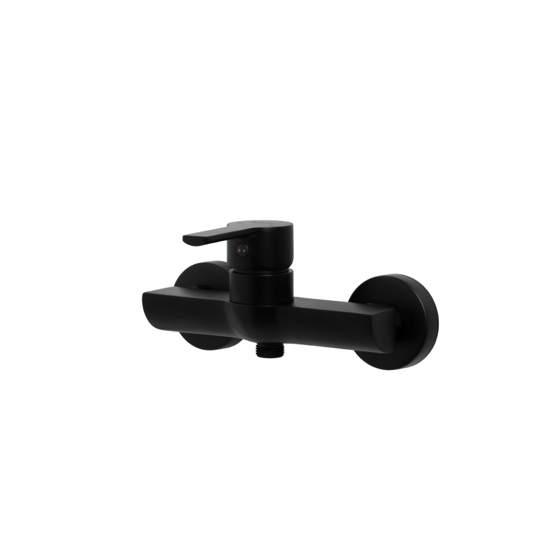 Rubine Unico 5660 BK Shower Mixer Matt Black