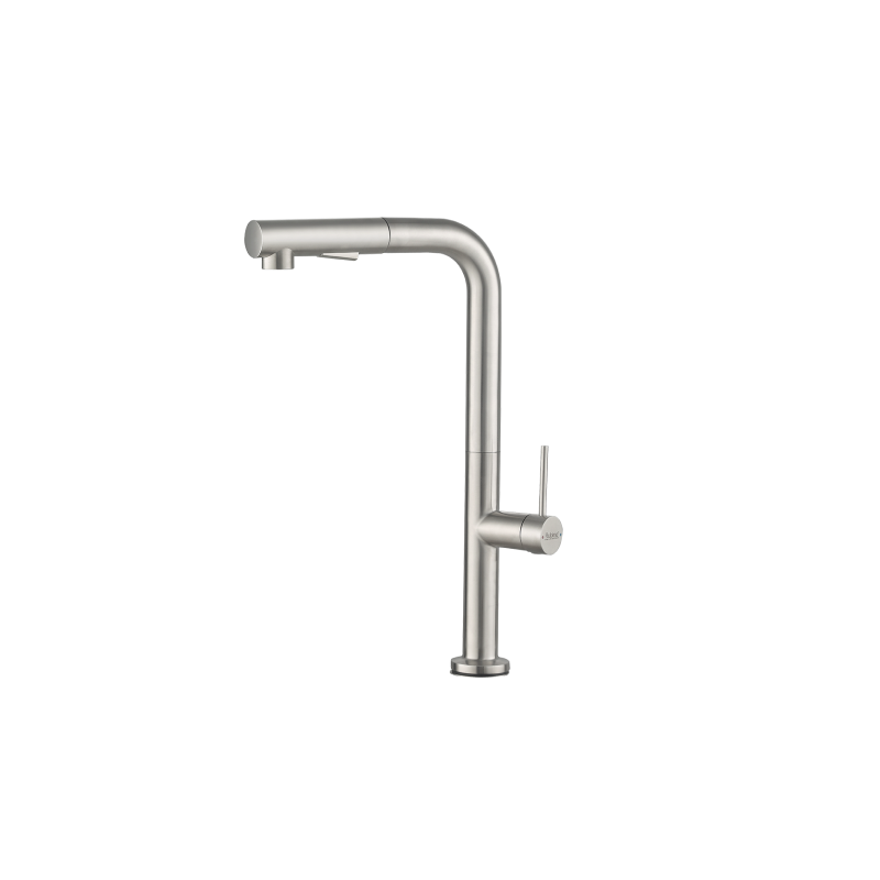 Rubine Inox 7744PS SS Pull-Out Spray Sink Mixer/ Cold Tap