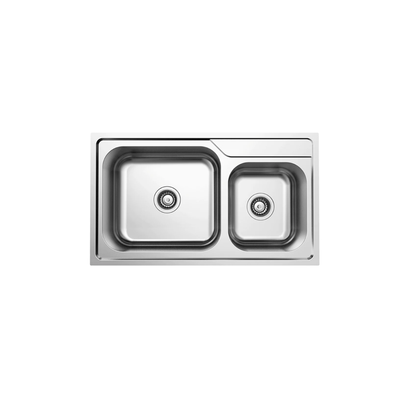 Rubine 1¾ Bowls Inset Stainless Steel Kitchen Sink JUX 860L