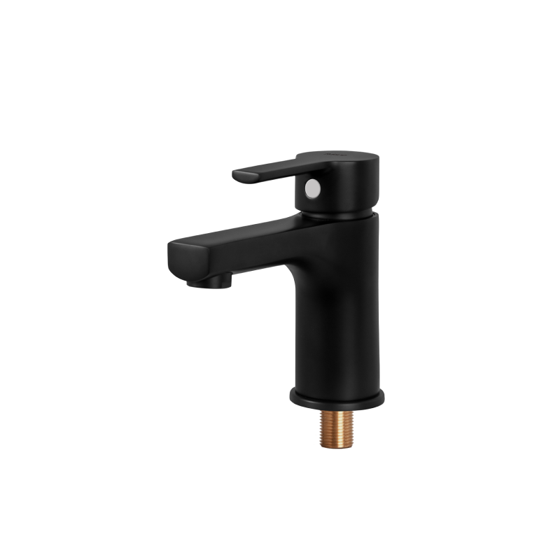 Rubine Unico 5621C BK Basin Tap Matt Black