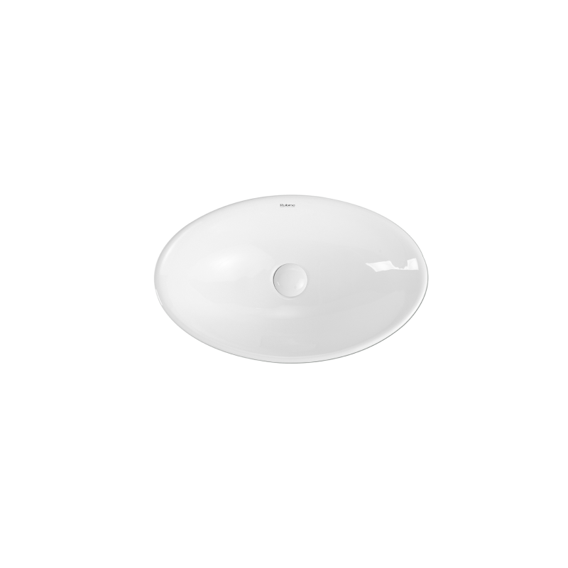 Rubine BOAT 52 Countertop Oval Ceramic Basin - Lion City Company