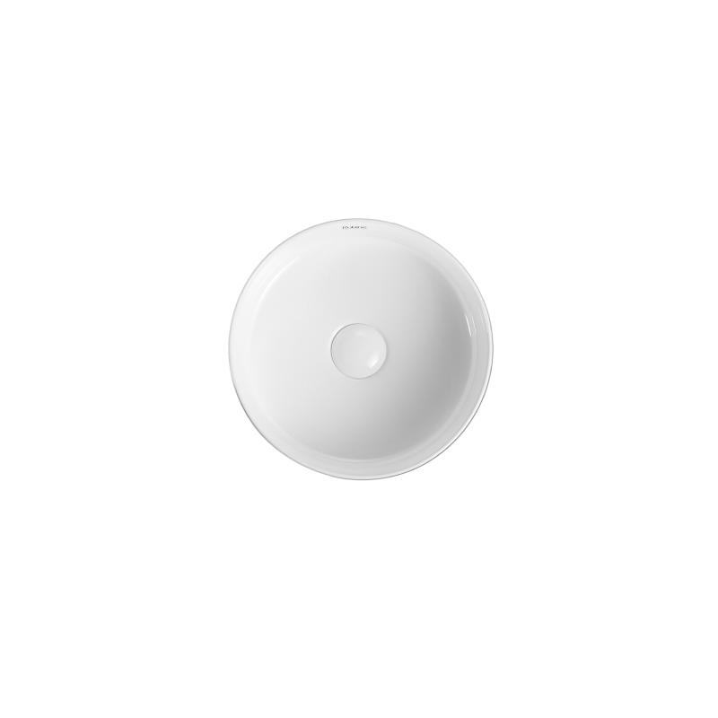 Rubine SPIN 30 Countertop Round Ceramic Basin