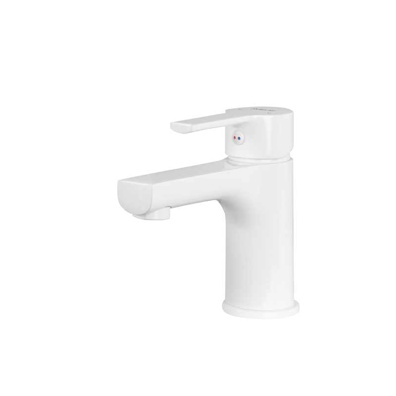 Rubine Unico 5621 WH Basin Mixer White